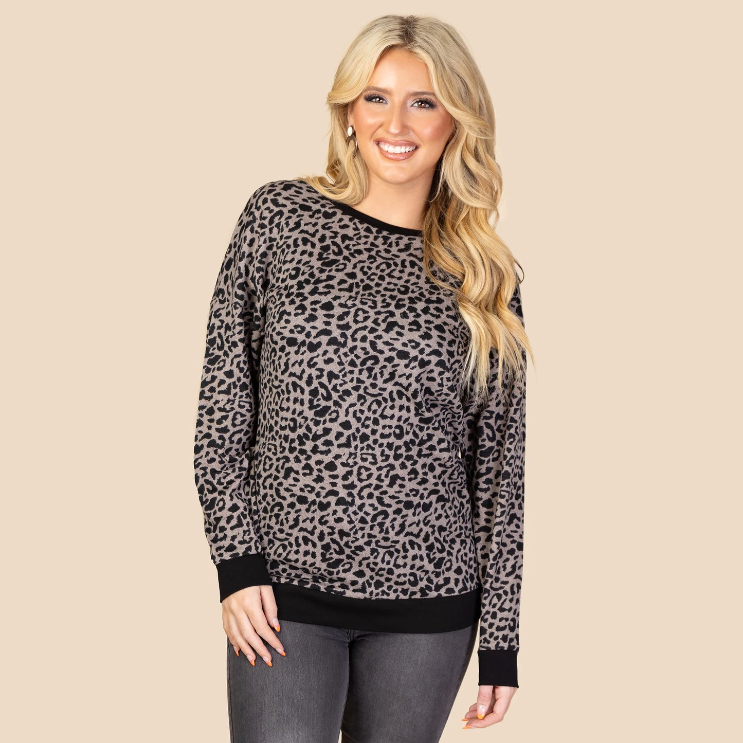Dark Leopard Long Sleeve