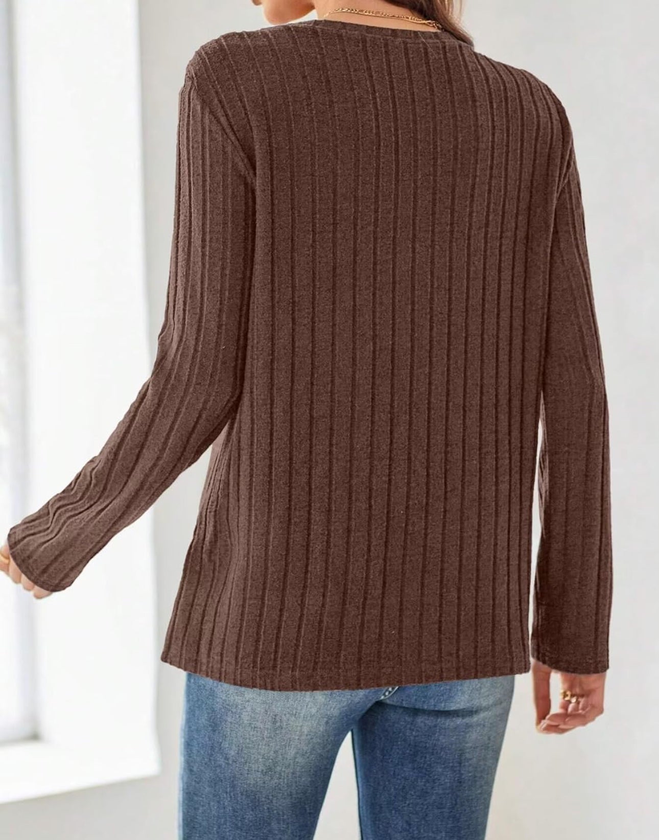 Soft ribbed top