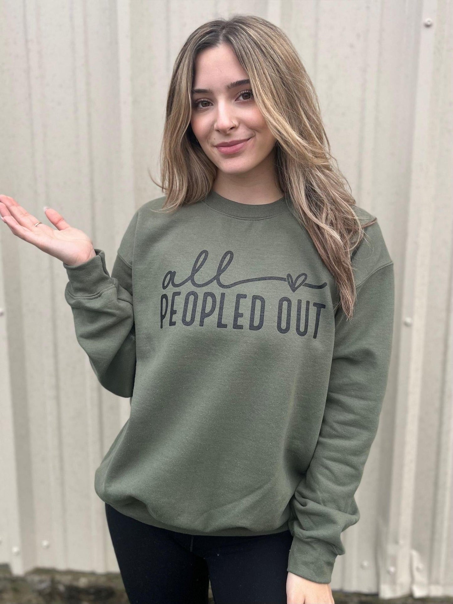Peopled Out Sweatshirt