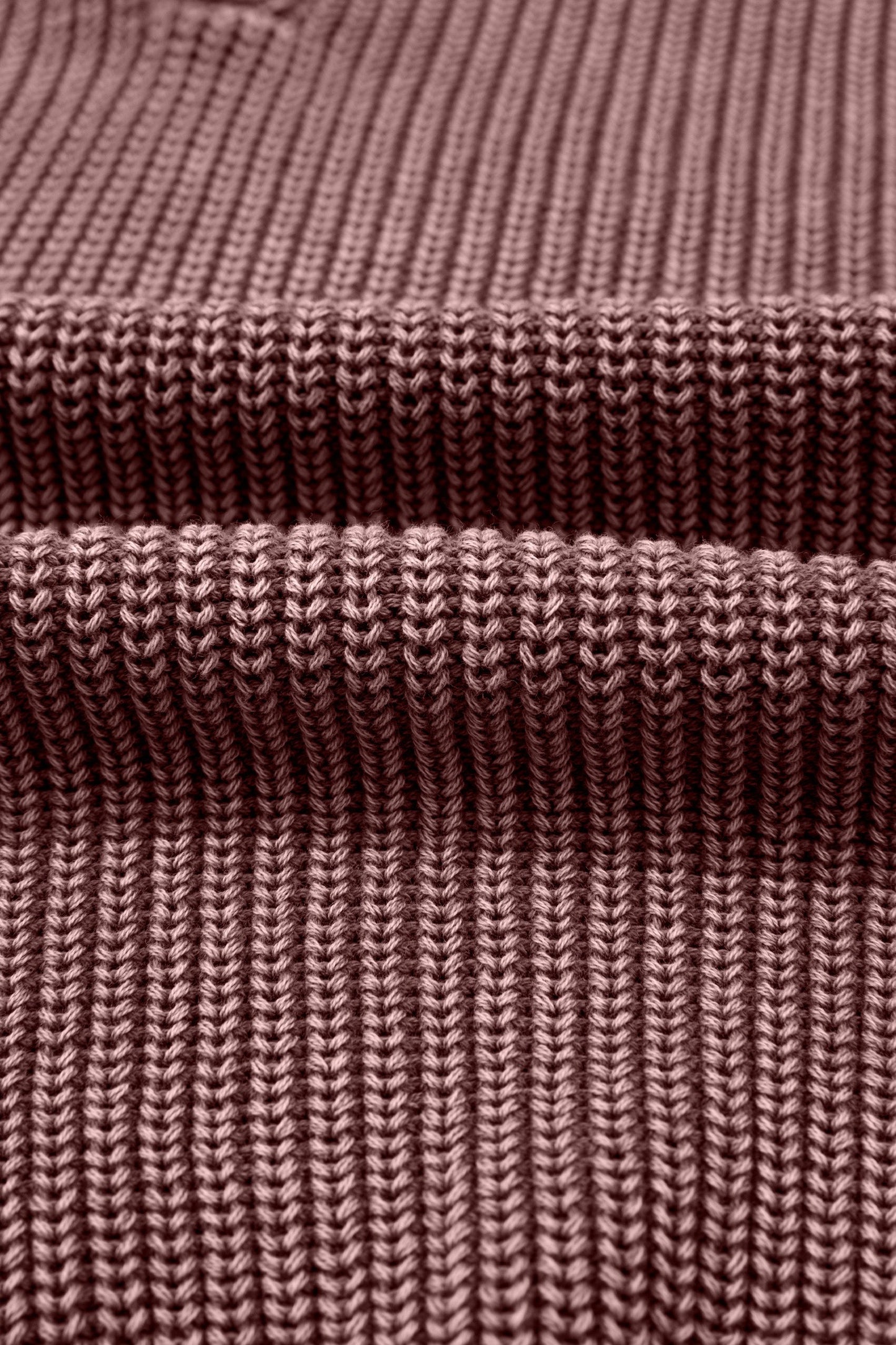 Mineral Wash Henley Knit Sweater