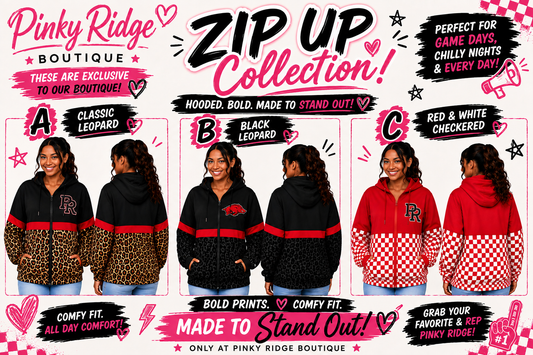 The Game Day Zip Up