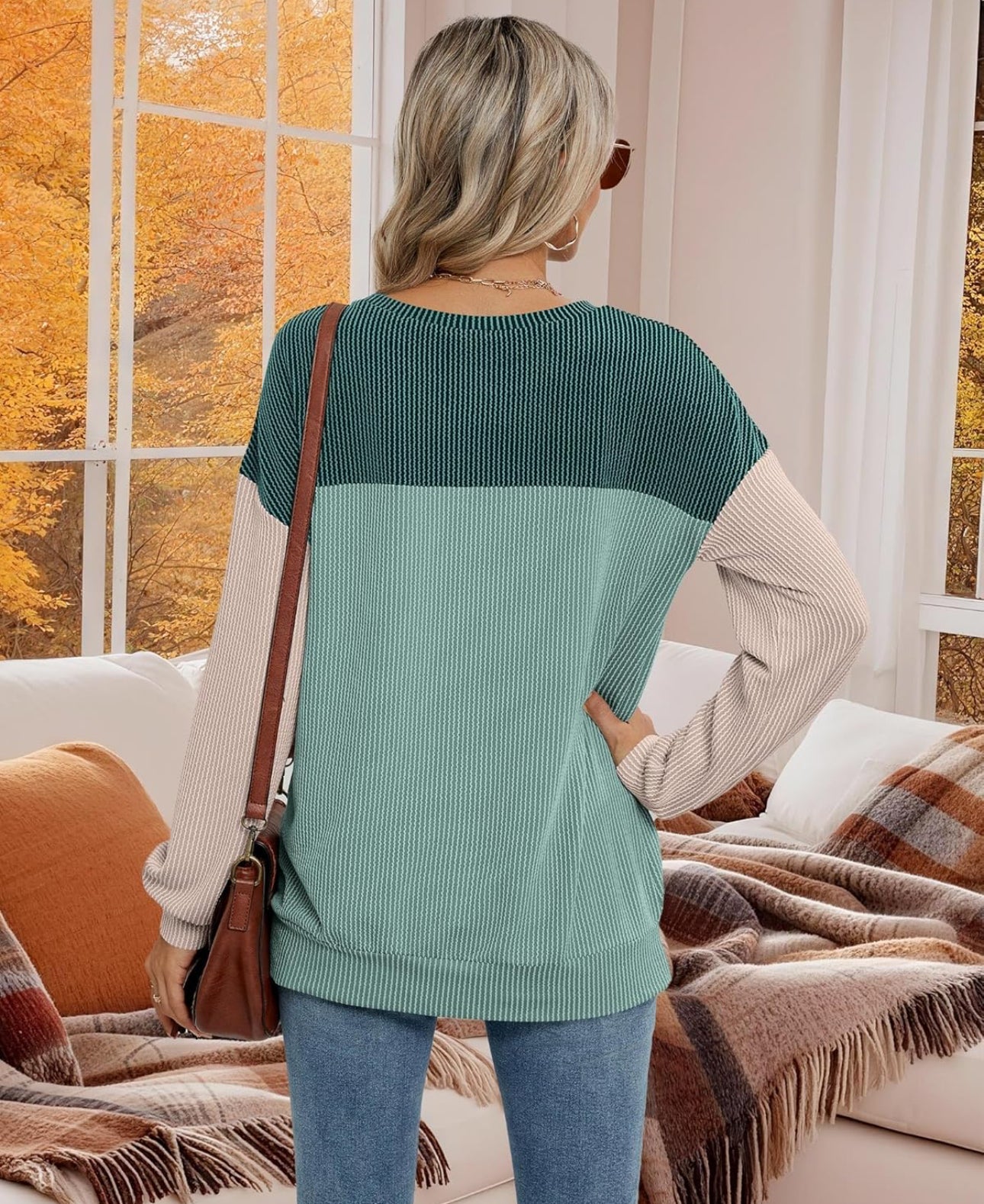 Soft Corded long sleeve shirt