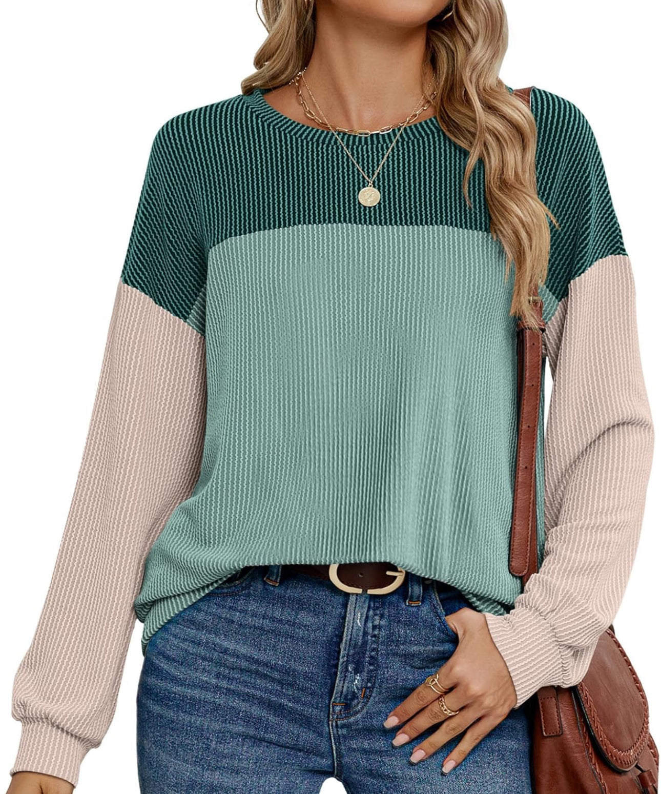 Soft Corded long sleeve shirt