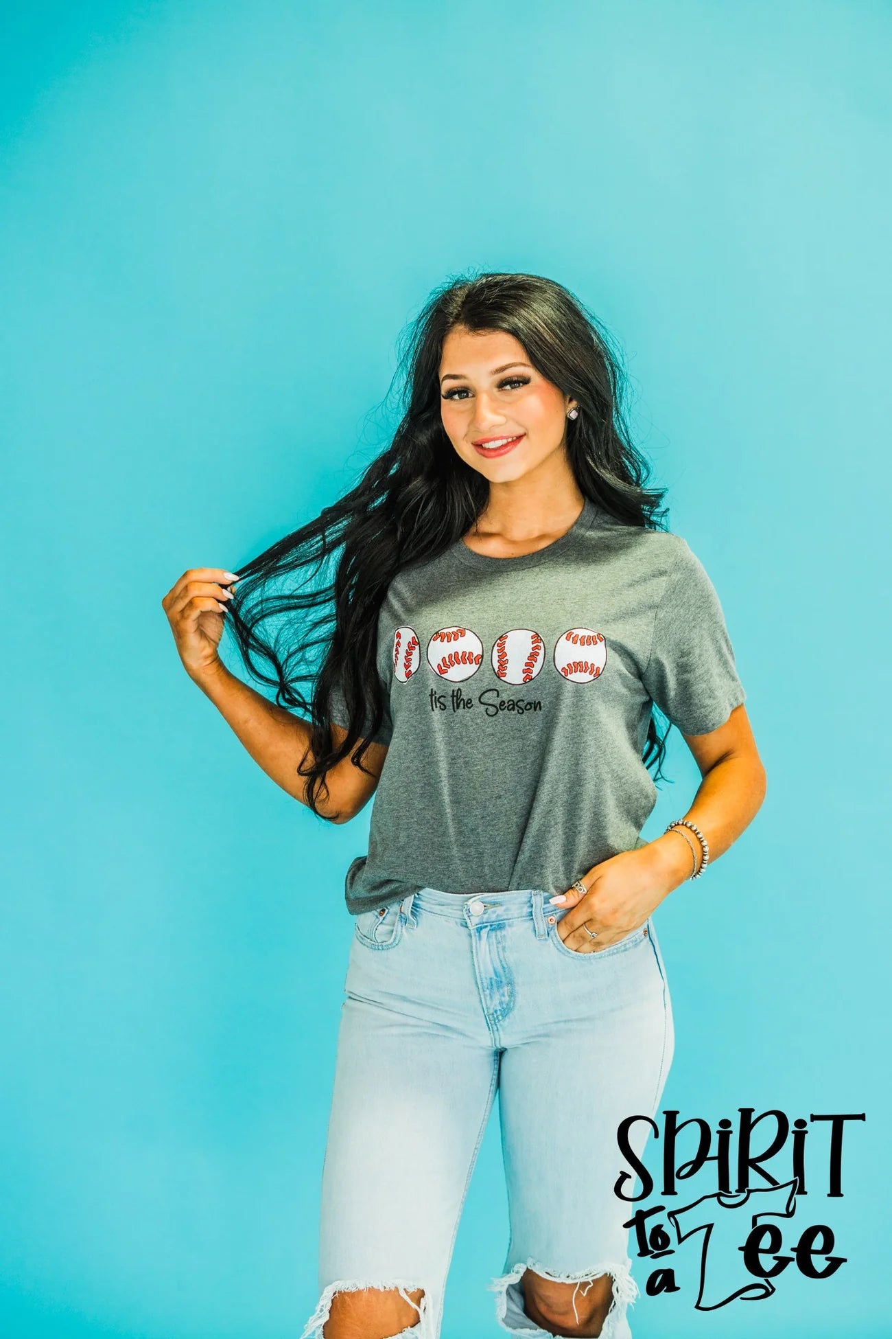 Tis the Season Baseball Tee