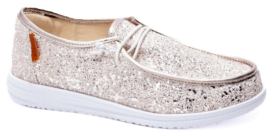 Corky’s - Beige Glitter Kayak Shoe