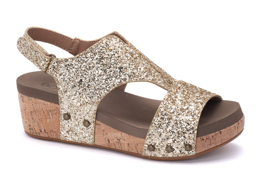 Corky’s - Glitter Gold Refreshing Sandal