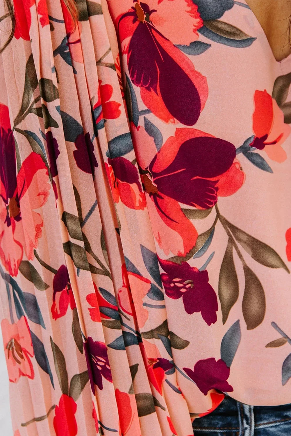 Floral Chiffon Blouse