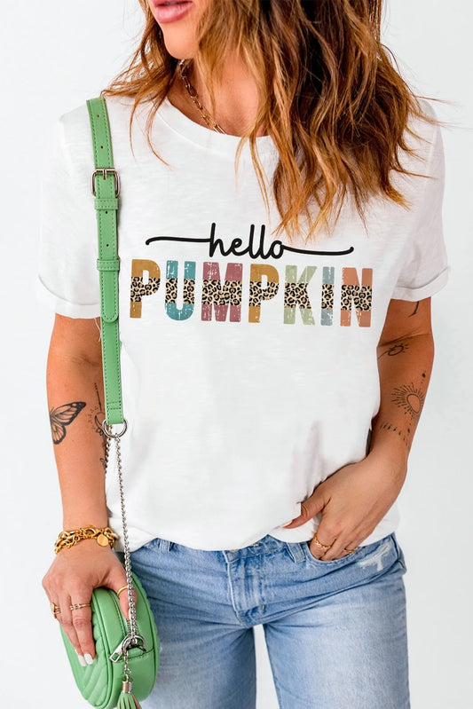 Hello Pumpkin - leopard